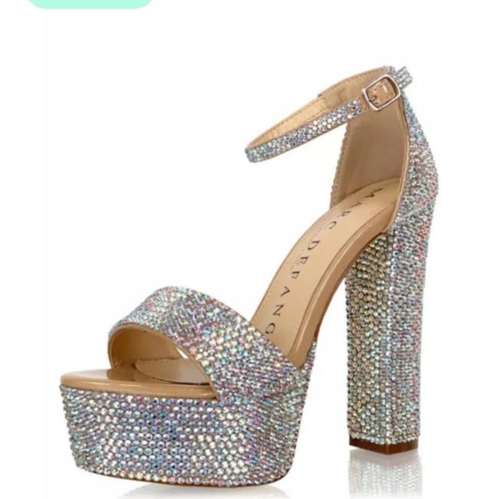 Marc Defang AB Crystal Tippy Top Heels “RYLIE”